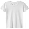 Family Feeling Boys Short Sleeve Summer Crewneck Kids T-Shirts One Piece Girls Tee(White)