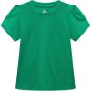 Family Feeling Girl Tshirts Short Sleeve Crewneck Kids T-Shirts Top Tee(Green)