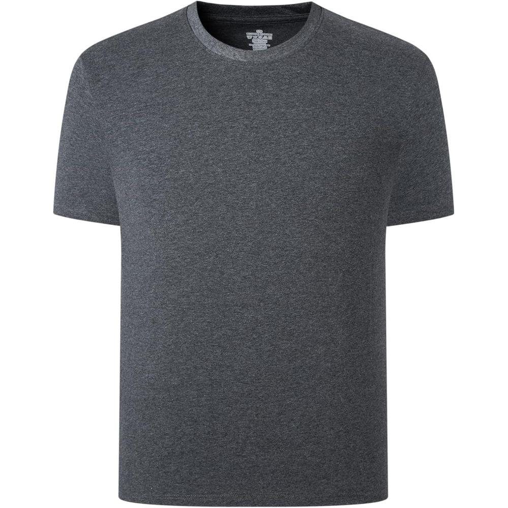 imageFamily Feeling Boys Short Sleeve Summer Crewneck Kids TShirts Top Girls TeeDark Heather
