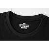 Family Feeling Boys Short Sleeve Summer Crewneck Kids T-Shirts Top Girls Tee(Black)