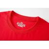 Family Feeling Boys Short Sleeve Summer Crewneck Kids T-Shirts Top Girls Tee(Red)