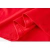 Family Feeling Boys Short Sleeve Summer Crewneck Kids T-Shirts Top Girls Tee(Red)