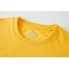 Family Feeling Boys Short Sleeve Summer Crewneck Kids T-Shirts Top Girls Tee(Yellow)