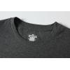 Family Feeling Kids Long Sleeve Crewneck Tshirt Boys Plain T-Shirt(Dark Heather)
