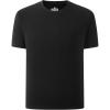 Family Feeling Boys Short Sleeve Summer Crewneck Kids T-Shirts Top Girls Tee(Black)