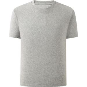 Family Feeling Boys Short Sleeve Summer Crewneck Kids T-Shirts Top Girls Tee(Grey)