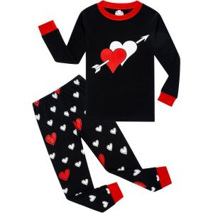 Family Feeling Kids & Toddler Boys Pajamas 2 Piece Pjs Set 100% Cotton Sleepwear