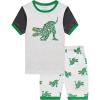 Family Feeling Little Boys Dinosaur Pajamas Short Sets 100% Cotton Kid Summer Pjs 5