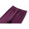 Family Feeling Little Big Boy Pajamas Sets 100% Cotton Pjs Kids Jammies(Solid-violet-red-2022)