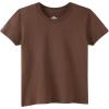 Family Feeling Boys Short Sleeve Summer Crewneck Kids T-Shirts One Piece Girls Tee(Brown)