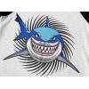 Family Feeling Little Big Boys Summer Pajamas Sets Short 100% Cotton Pjs(Shark/F3)